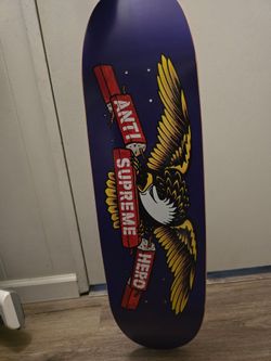 New Supreme Anti-Hero 2023 Limited Edition Deck (Purple)
