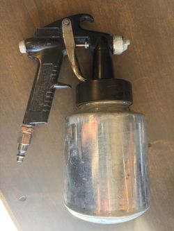 Air Spray Paint Gun with Cup