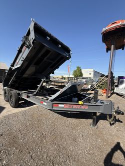 2026 7x14 HEAVY DUTY DUMP TRAILER 14k GVWR PRICED TO MOVE