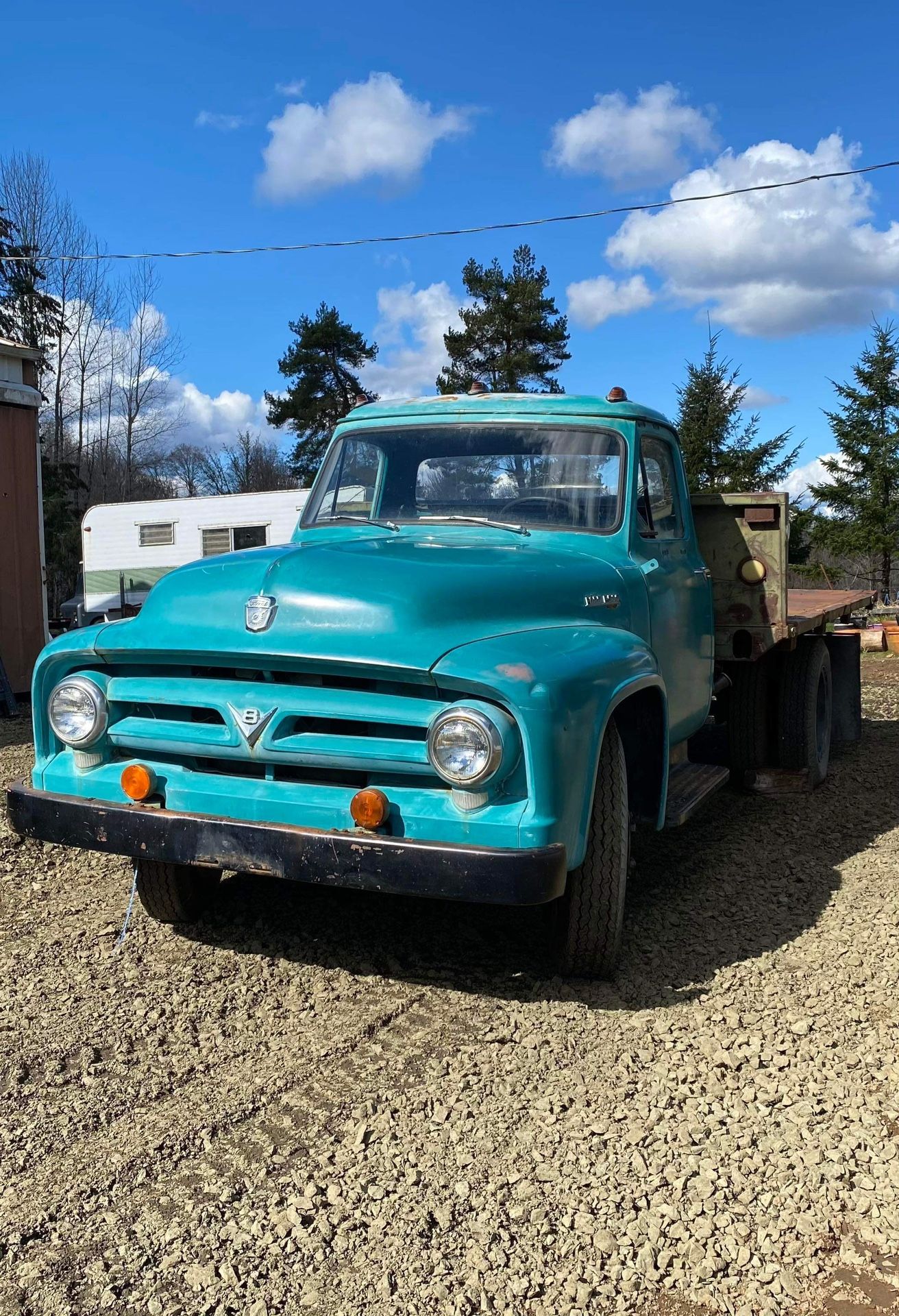 Very Clean Inoperable 1953 Ford F500
