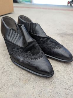 Goth Style Shoes size 6m