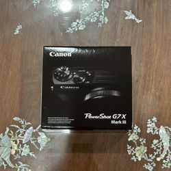 Brand New Canon PowerShot G7X Mark III for Sale!