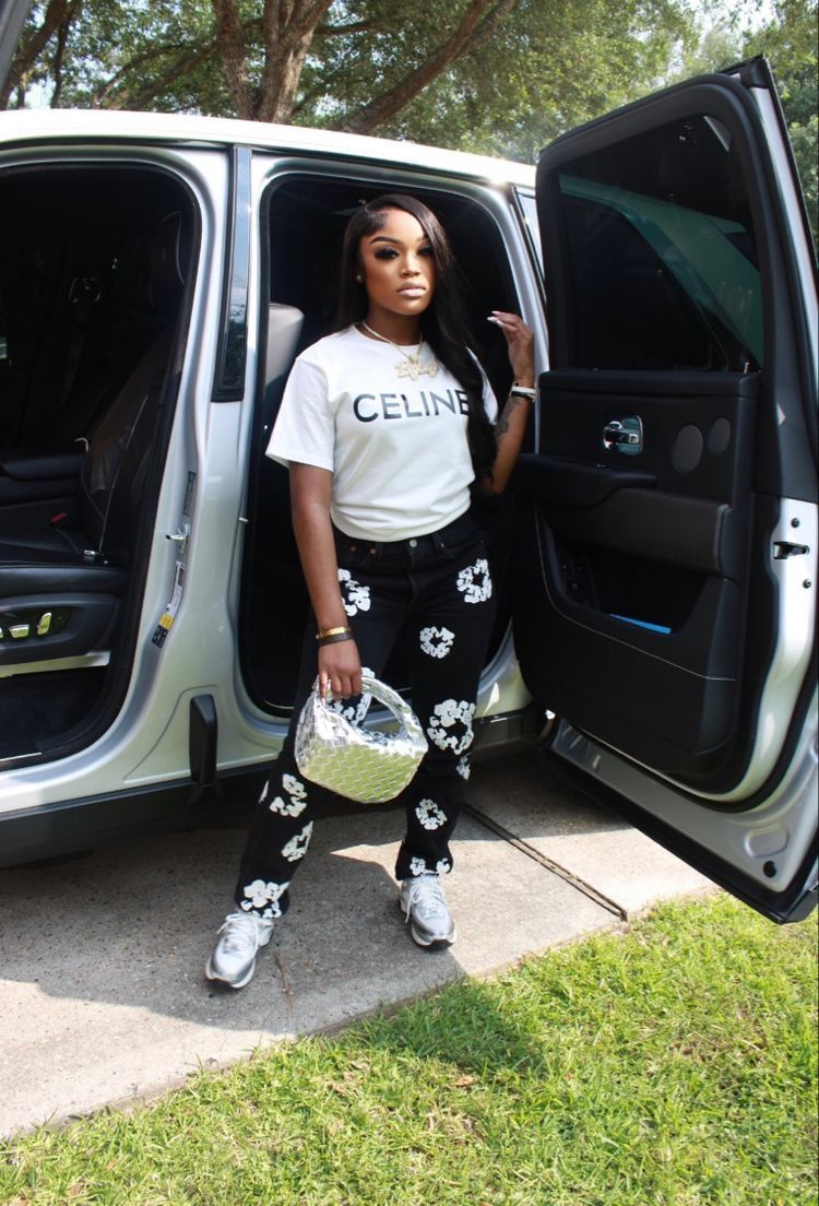 White CELINE T Shirt