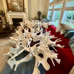 Designers attention! Massive Phillips Collection Cast Root Wall Decor - Faux Bleached .