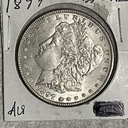 1897 Silver Morgan Dollar