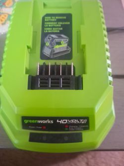 Greenworks 40v charger $25 firm