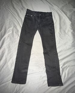 Black Denim Levi Jeans