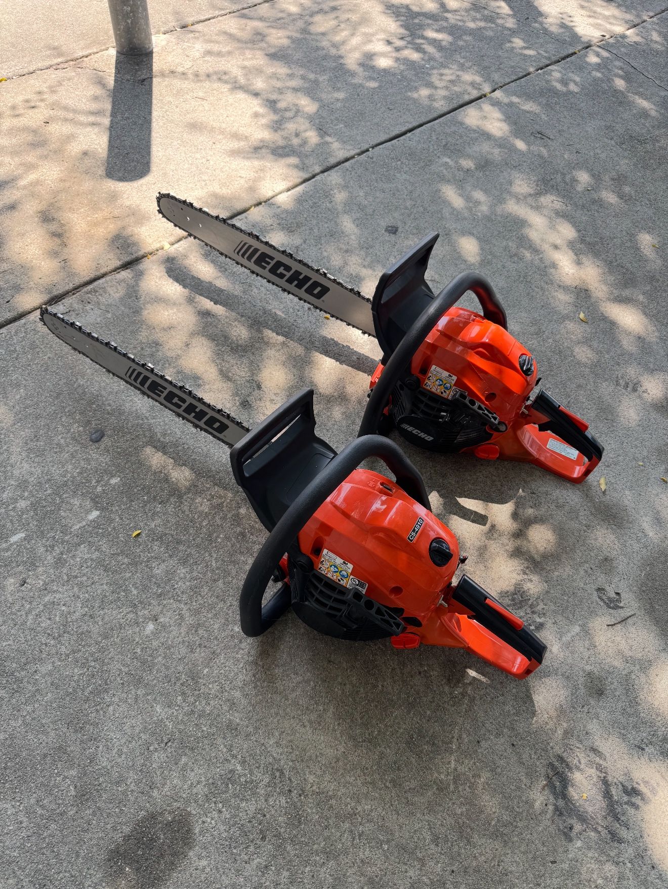 ECHO 20 in. 50.2 cc 2-Stroke Gas Rear Handle Chainsaw