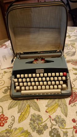 Webster type writer