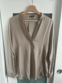 Women’s shirt- Taupe, brand Vince, 100 % silk