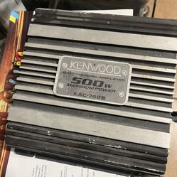 Kenwood Amp