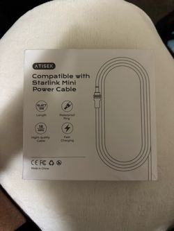 Starlink Mini Power Cable Car Cigarette Lighter Adapter