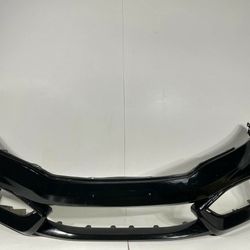 Front Bumper Cover Honda Civic Coupe EX EX L LX 2014 2015 BLACK COLOR VERY GOOD
