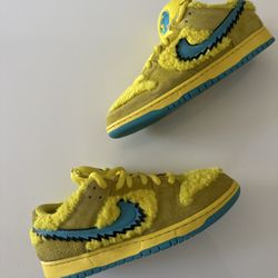 Nike SB Dunk Low Grateful Dead Bears Opti Yellow- Size 10
