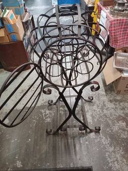 Metal Wine Rack