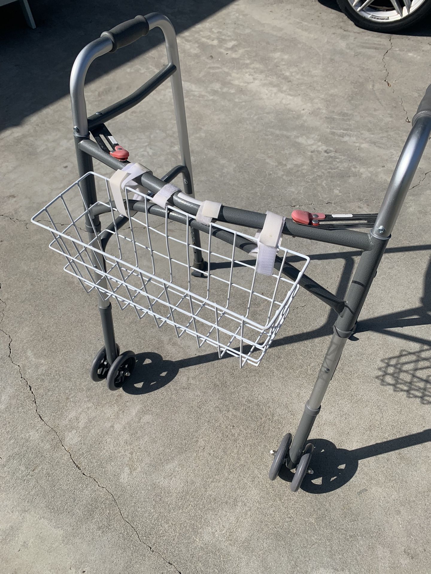 Walker, Extra Wide  w/ Utility Basket
