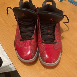 Nike Air Jordan Dub Zero Mens Size Gym Red Toro Bravo Shoes