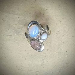 Sterling Silver Gemstone Ring 