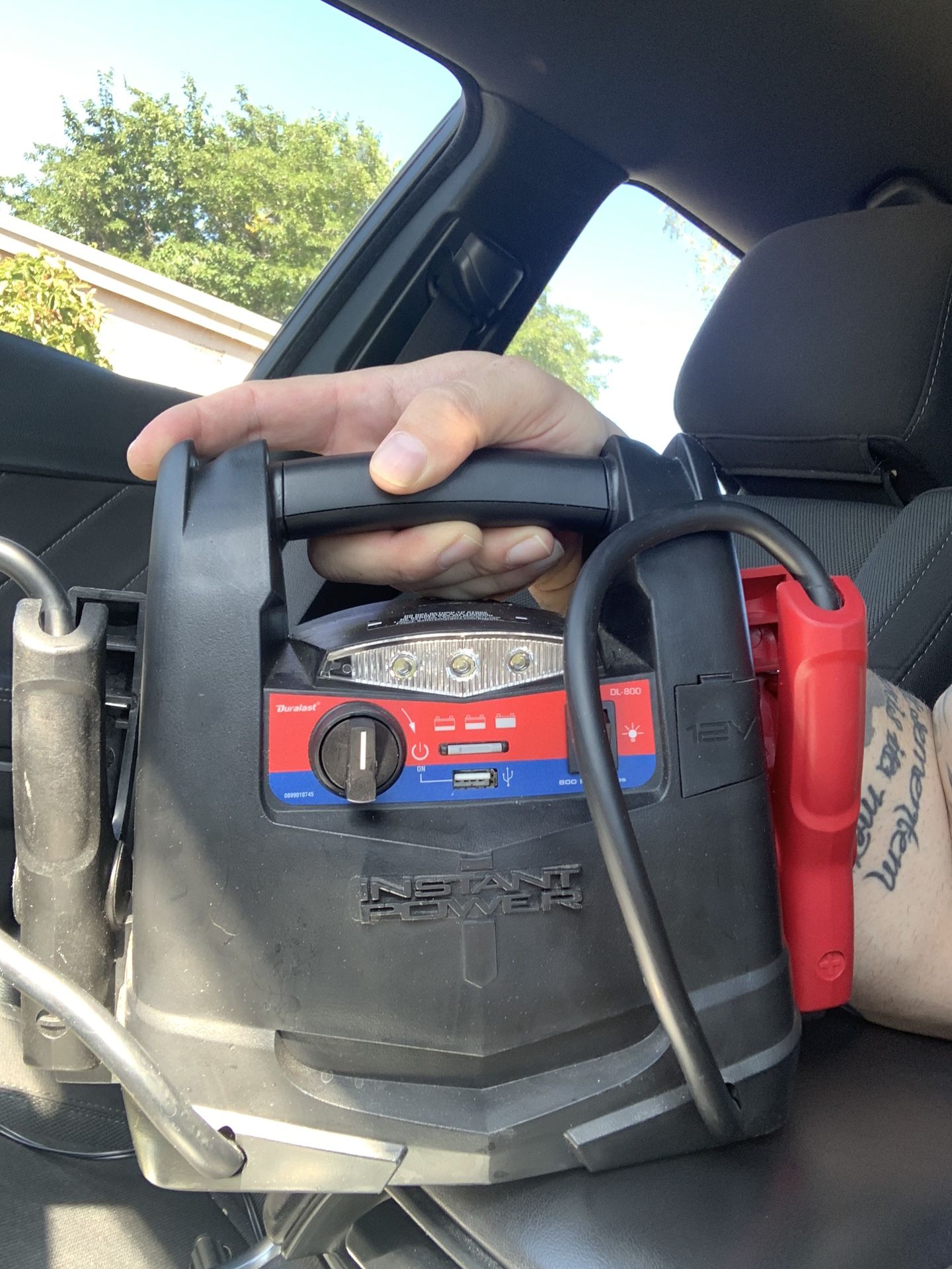 Car Battery Charger And Starter 