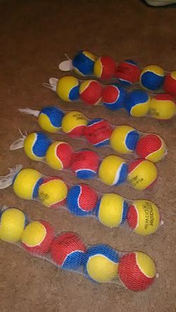 (5) pk of play balls for pets* brand new**
