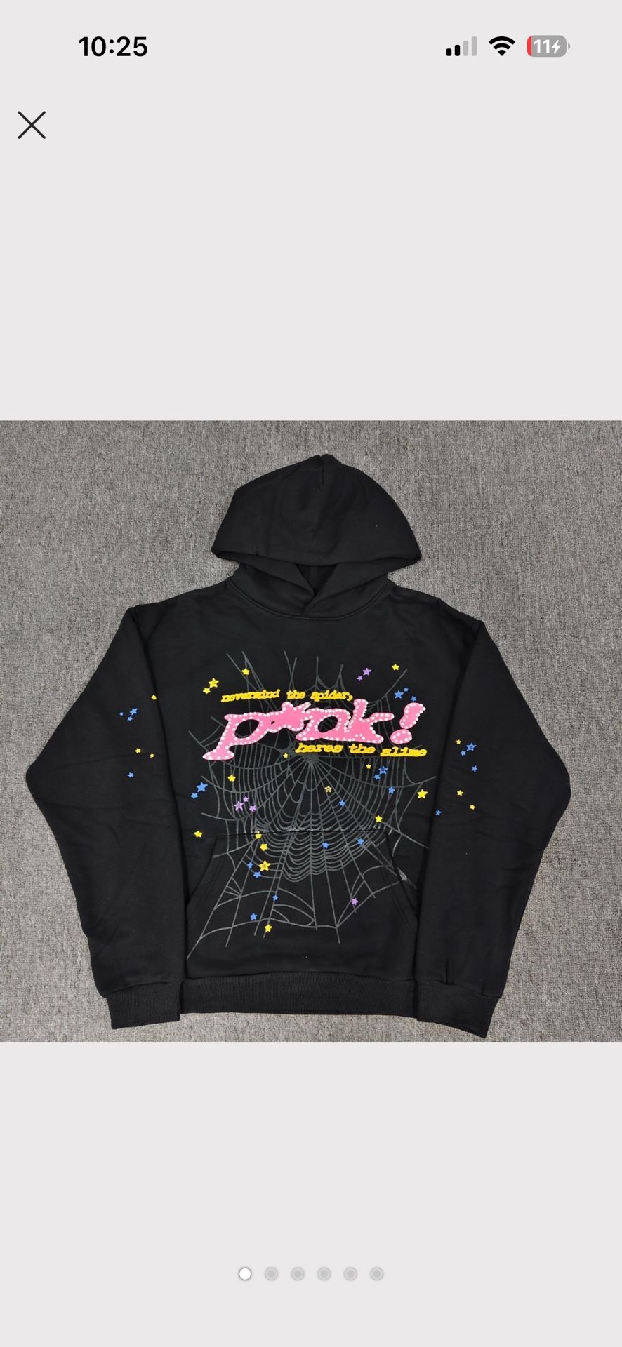 Sp5der World Wide Hoodie