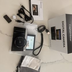 4K Digital Camera,64MP Cameras for Photography with 16X Digital Zoom