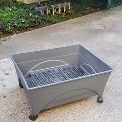 Gardening Basket On Wheels 