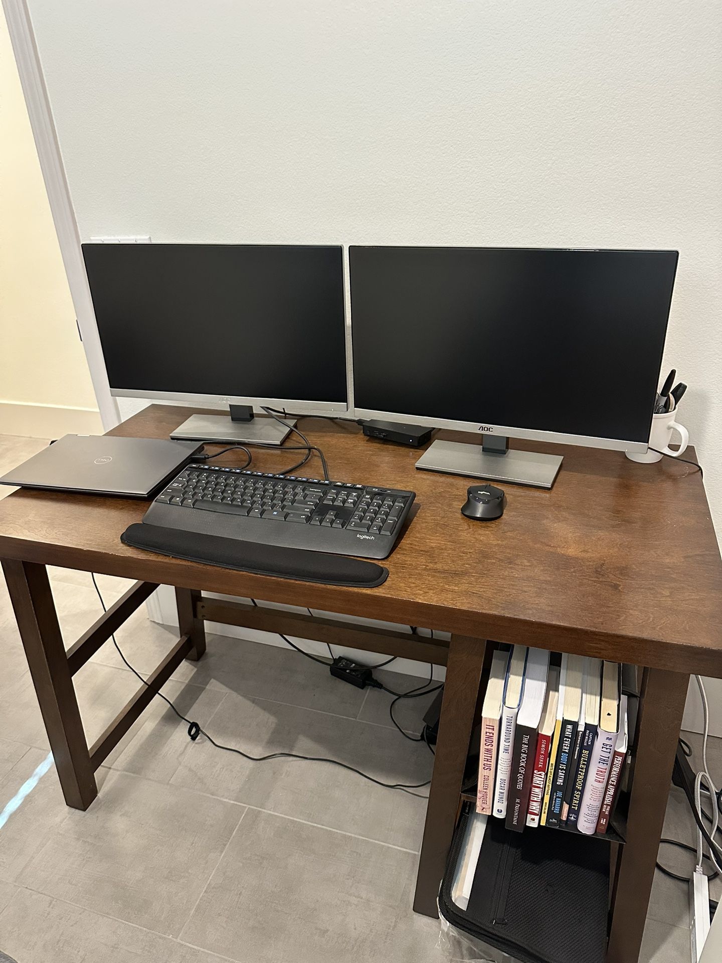 Wood Computer Desk