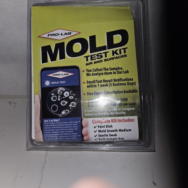 Pro-Lab Mold Test Kit New in Box