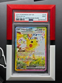 Pokémon Slab Pikachu #238 PSA 9 $280