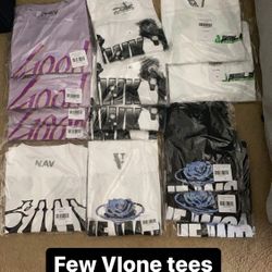 Vlone Pop Smoke Nav Good Intentions Tees