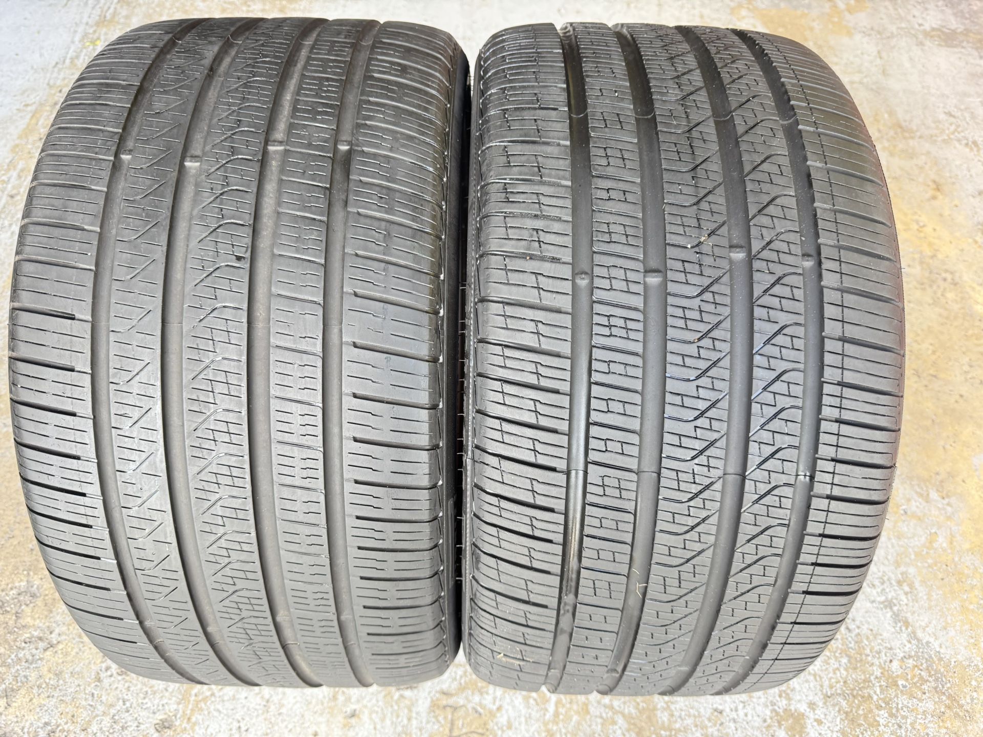 TWO TIRES 315/30/21 Pirelli Cinturato P7 With 70-90% Left Good Deal Pair • Porsche Mercedes GT