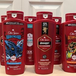 Old Spice Body Wash (3 For $18)