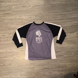 Darc Sport Motorcross Racing Jersey Mens Large Purple/Black/White Wolves Gym