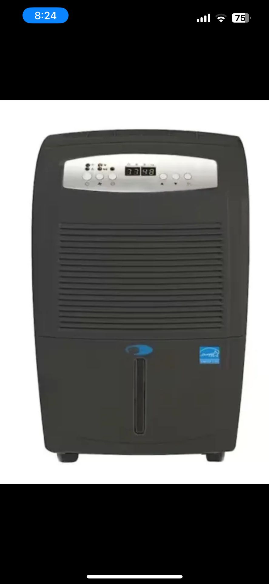 Whynter 50 Pint Portable Dehumidifier with Pump | High Capacity up to 4000 sq ft