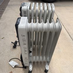 Portable oil filled heaters (2)