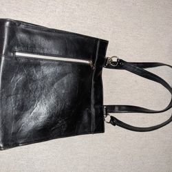 Black Leather Purse