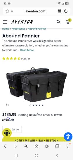 Abound Pannier SET