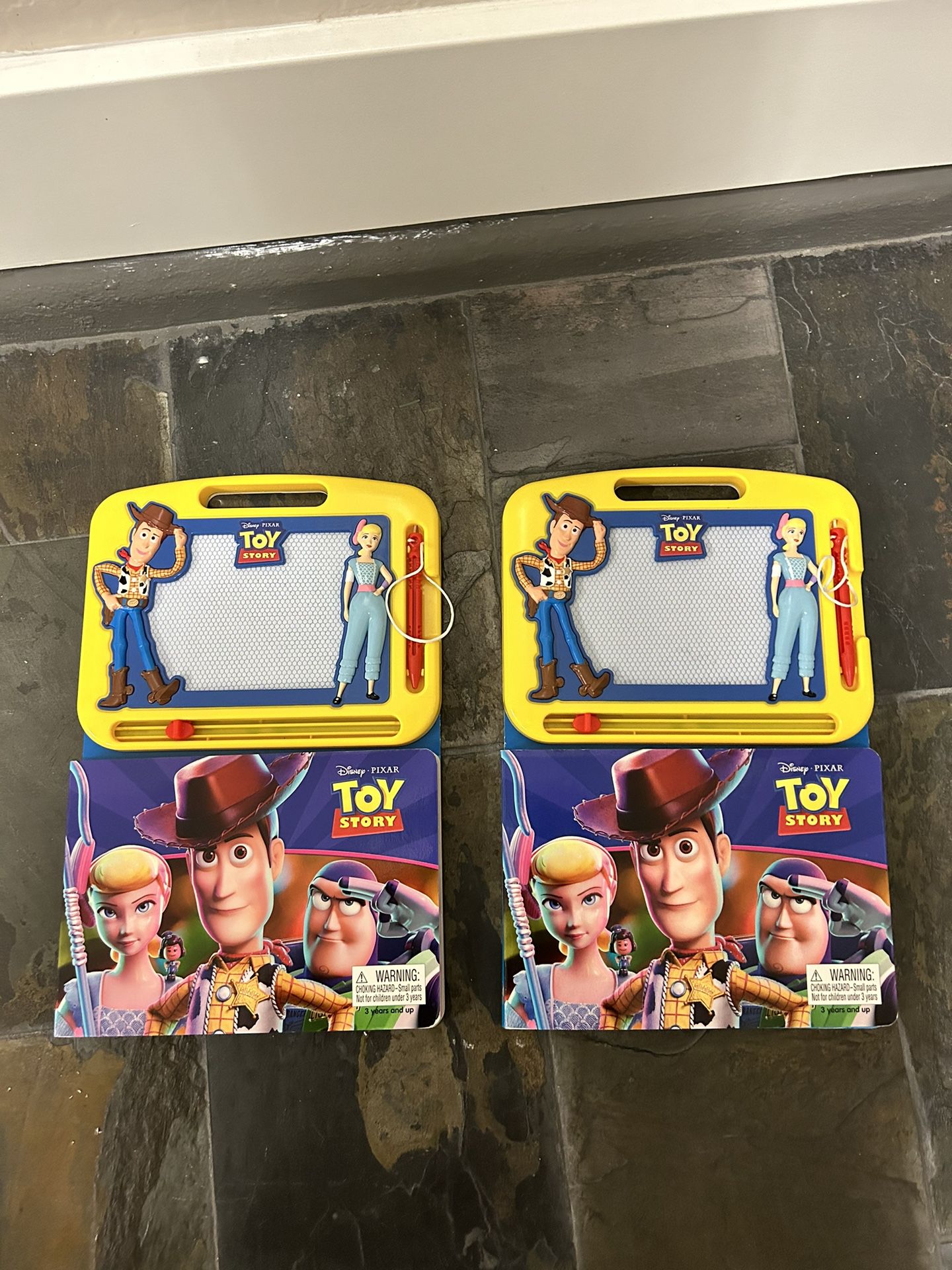 Toy story book and etch sketch magnetic Drawer