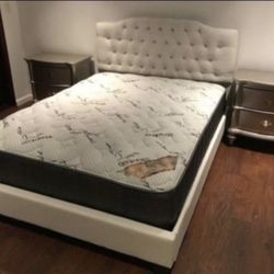 Cal King Bedframe New $280 No Mattress