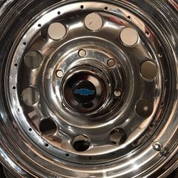 16 -in.rims for 6 lugs truck or van,,set of four great for hot rod