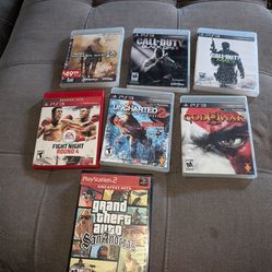 PlayStation 3 games ((sold as a bundle))