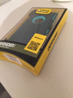 Blue Otterbox Defender iPhone 6/6S