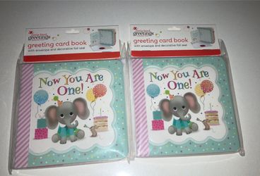 Now you are one! Greeting card books $5 for one of both for $8