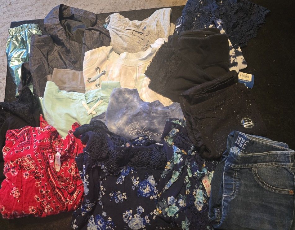 Lot Of Justice Girls Sz 14/16 To 18/20 