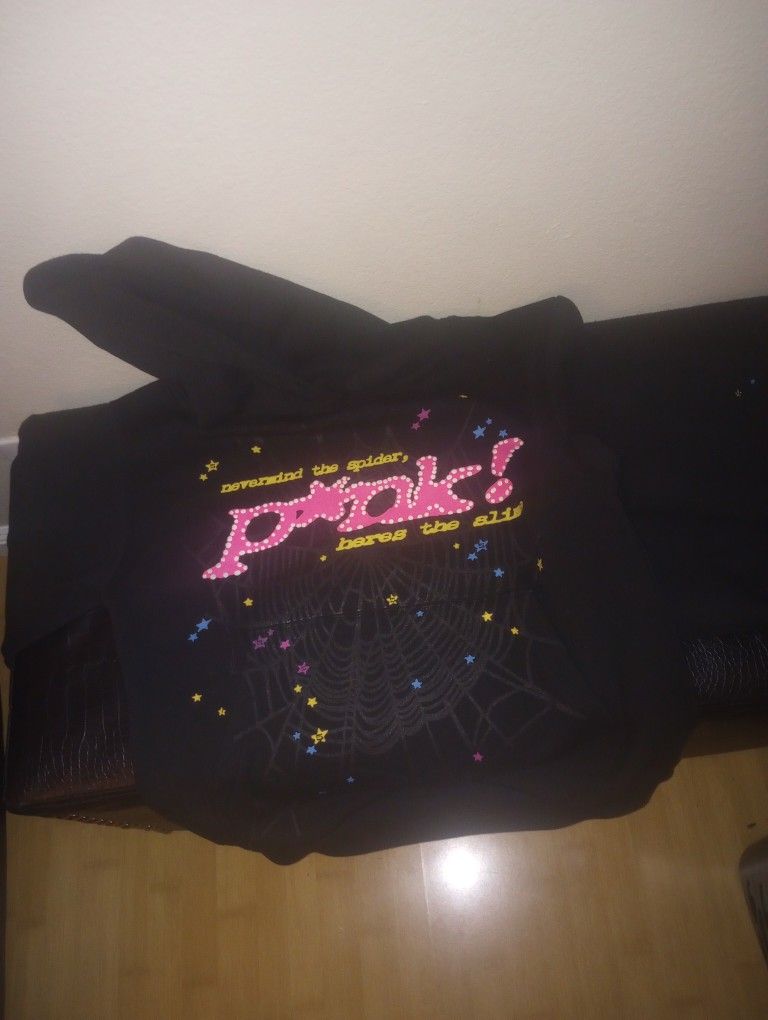 Sp5der Hoodie Size Small