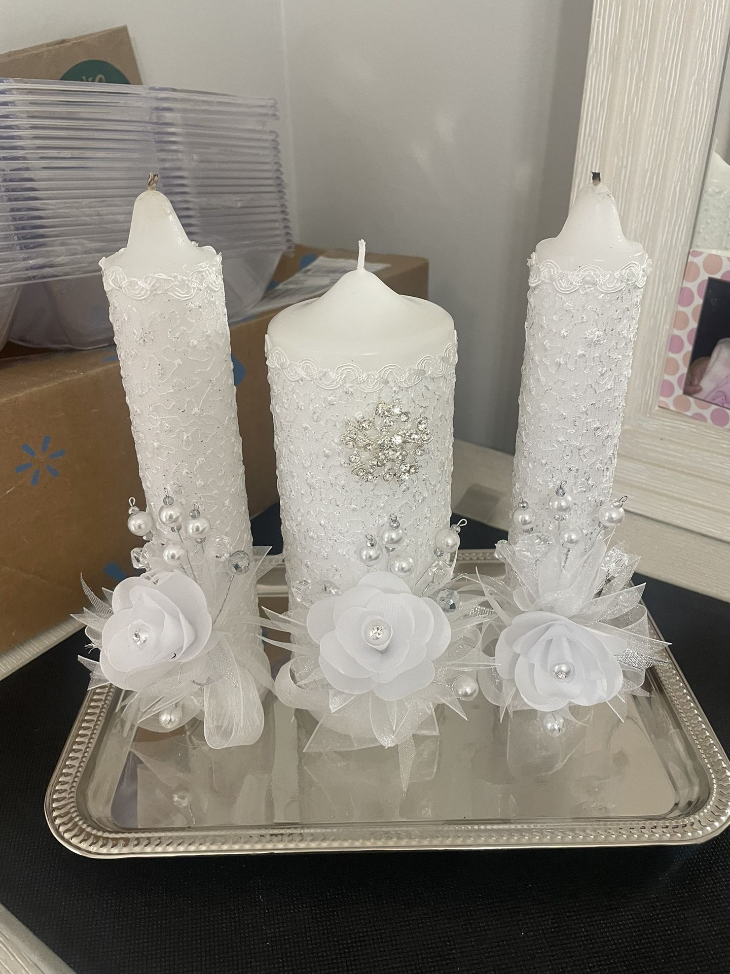 Wedding Or Baptism Candles