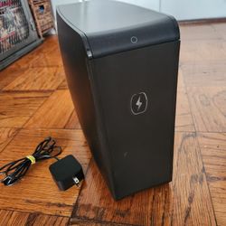 PhoneSoap XL HomeSoap UV Light Sanitizer High Capacity & Power Cord XLB-1 Black