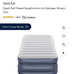 Ozark Trail Double High Twin Air Mattress