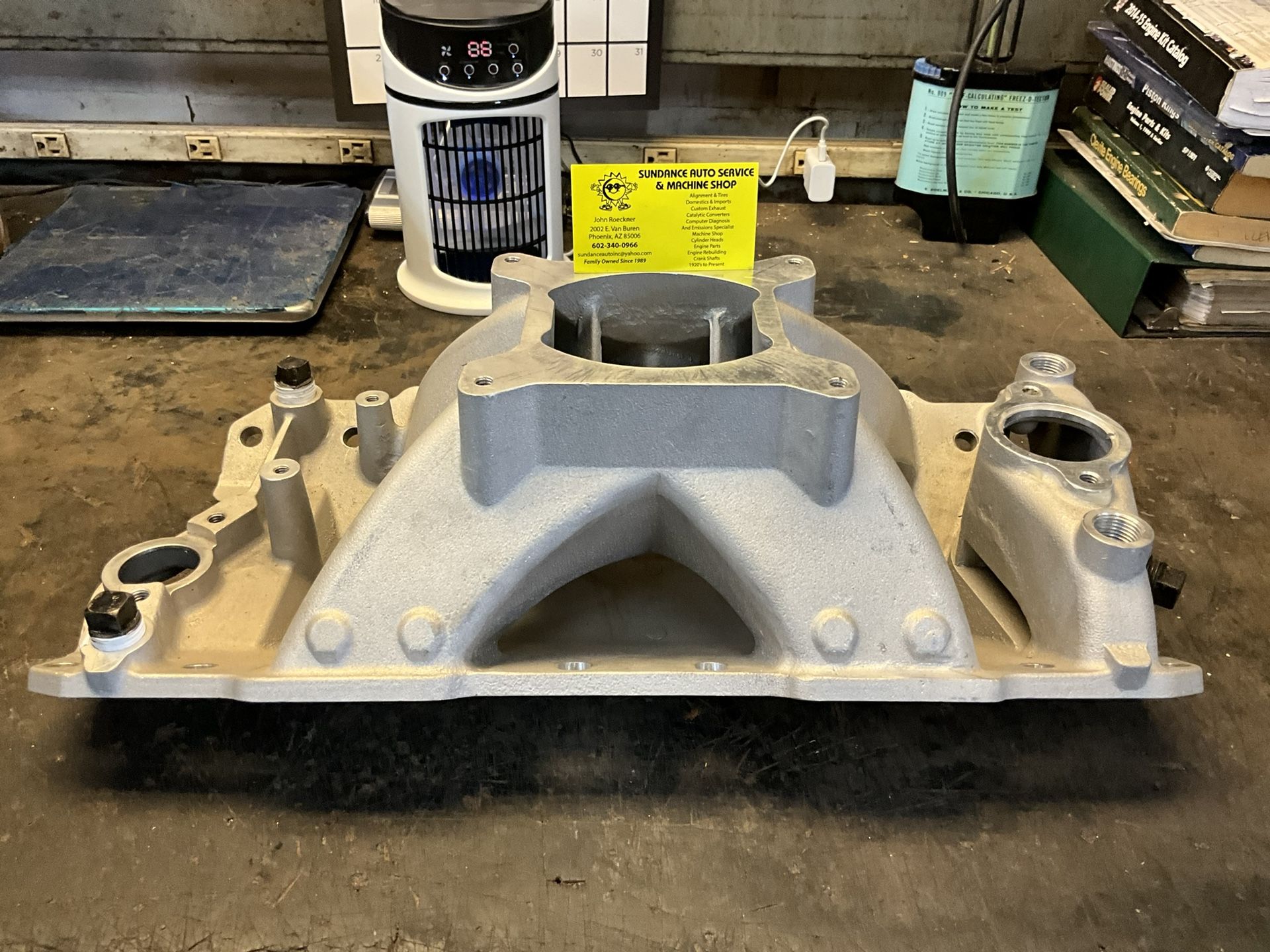 Used Professional Products Hurricane Hi-rise Intake Manifold For Small Block Chevy